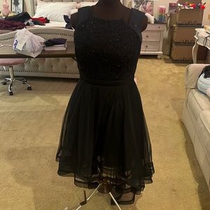 Black high low prom/homecoming dress
